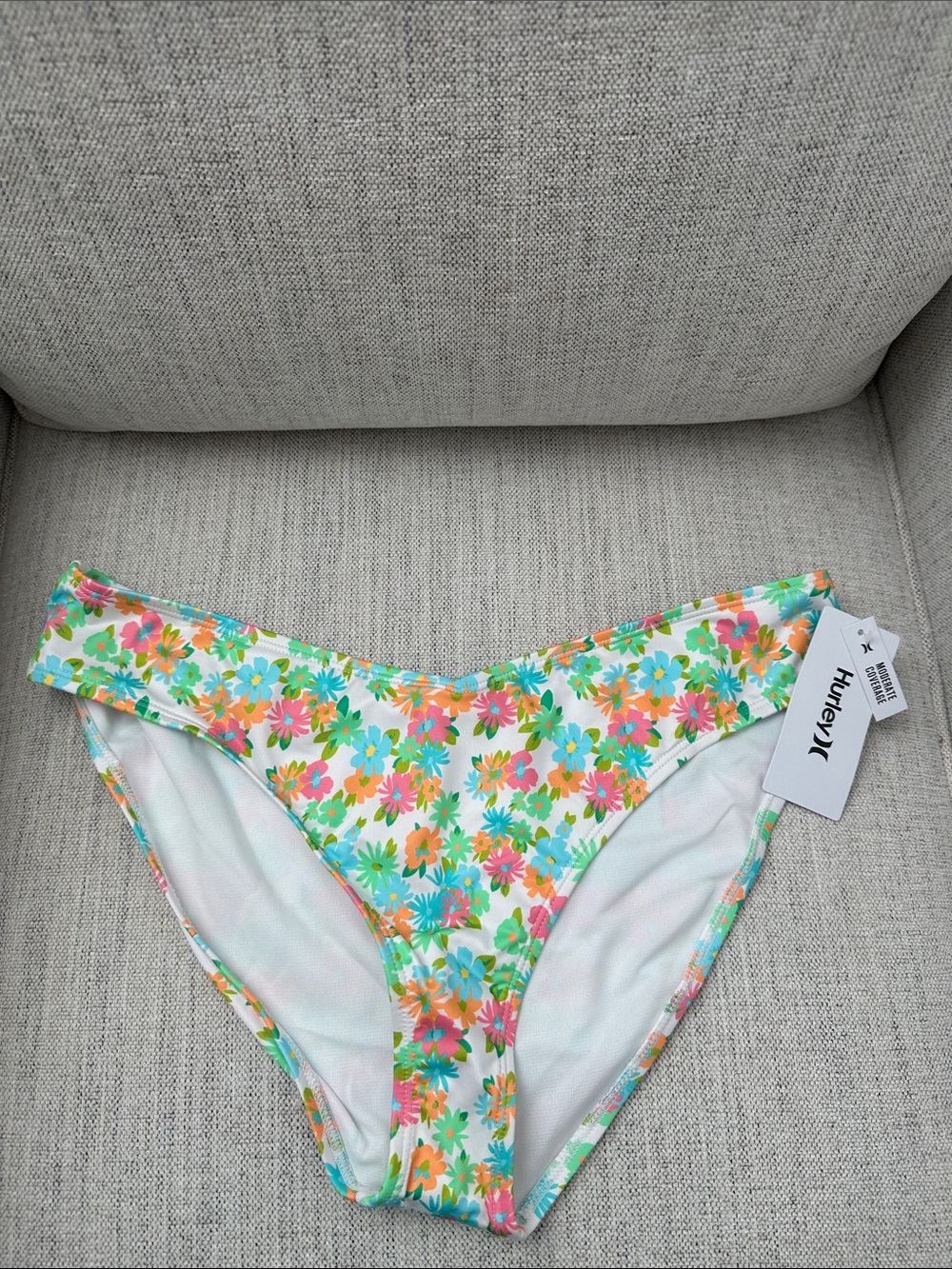 Hurley Floral Bikini Bottoms in Multi-Color